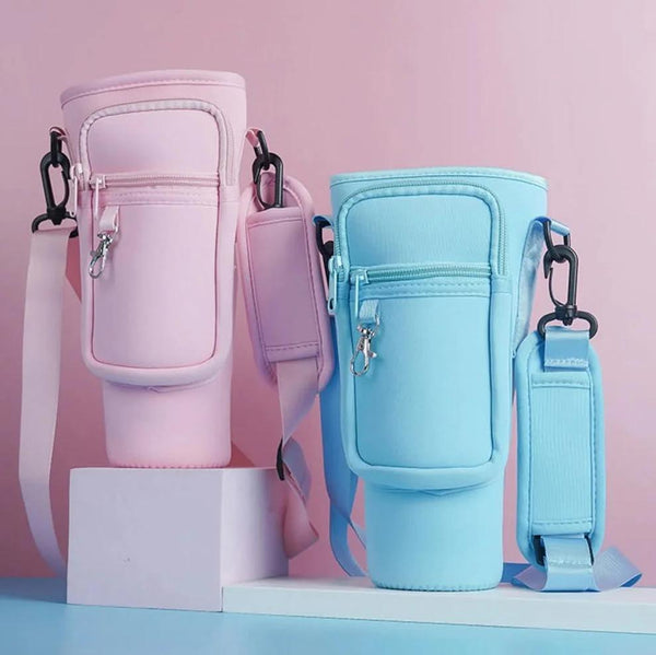 40 Oz Tumbler Carrier Bag with Shoulder Strap