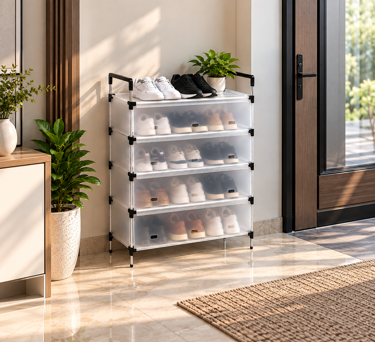 Dust Proof Shoes Rack – Al Hasnain Collection