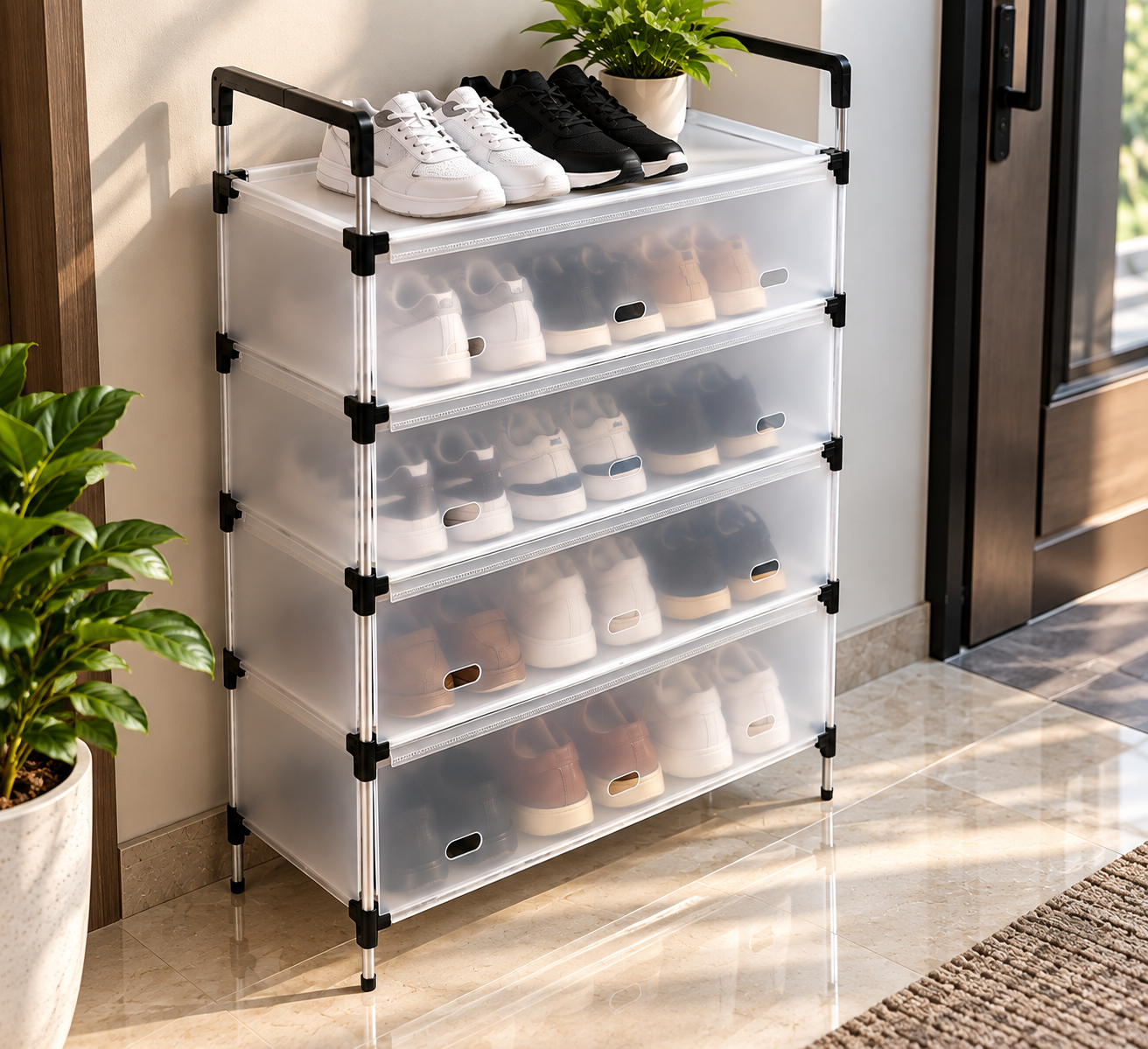 Dust Proof Shoes Rack – Al Hasnain Collection